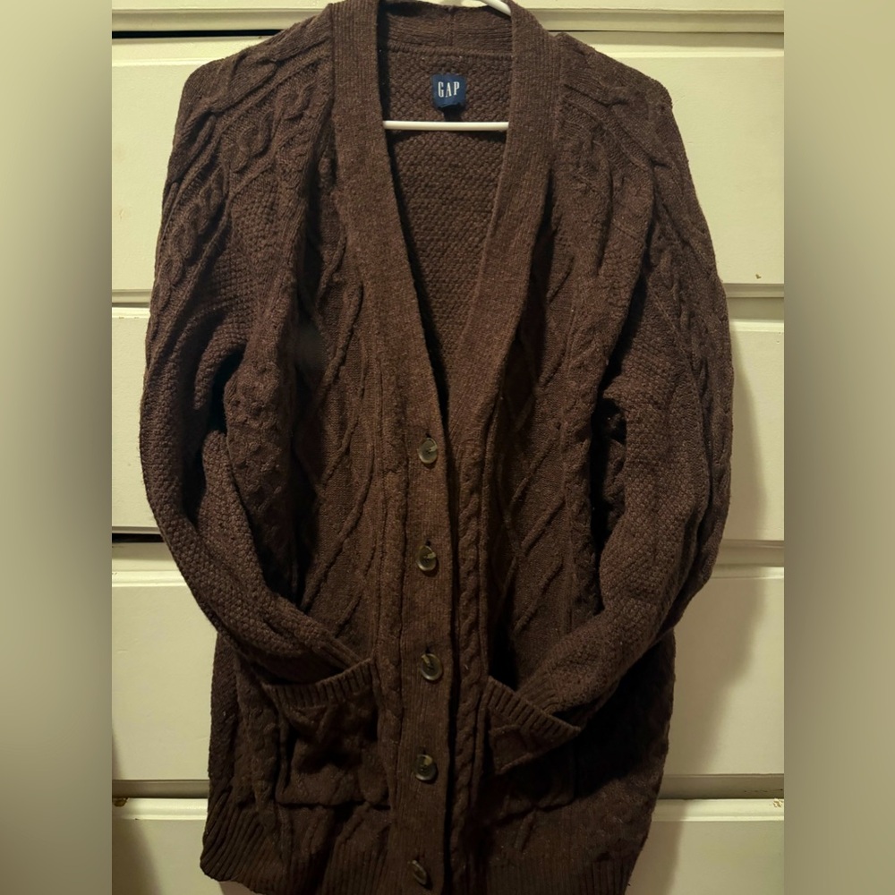 Gap Winter button Up Cardigan
